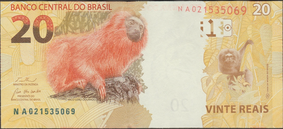 Imagem do verso da cédula